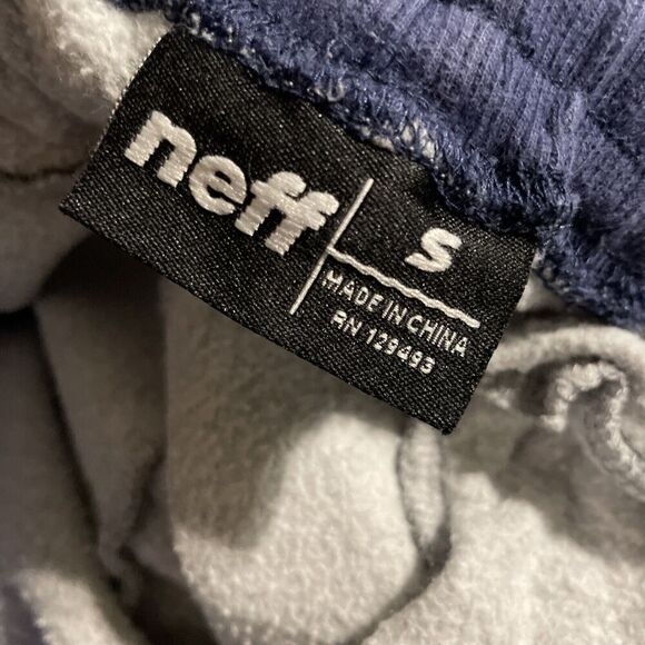 Neff Jogging Pants Men’s Small Drawstring Pockets Casual Gray - Picture 4 of 10